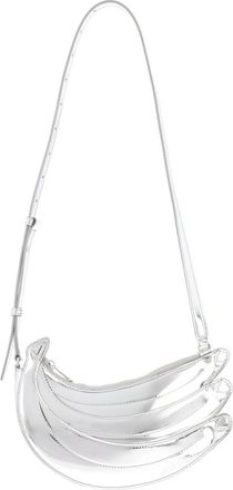 Casablanca Borsa Banana Glossy Curved Shoulder Bag