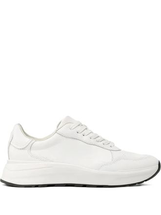 Vagabond Janessa lace-up platform sneakers - White