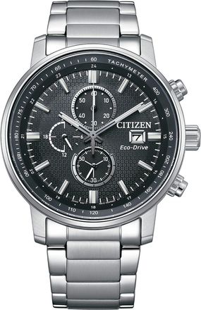 Citizen Mens Eco-Drive Black Dial Watch