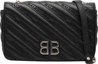 Balenciaga Pre-owned Quilted Shoulder Bag - Dames - Vintage Schoudertas - Zwart - ONE Size - Vintage