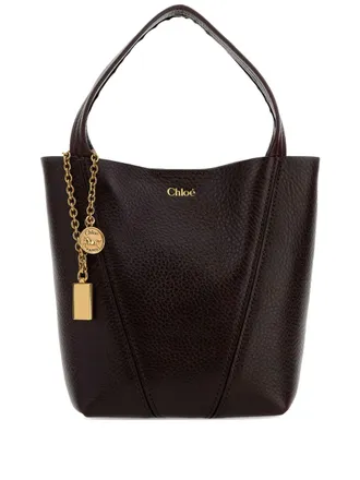 Chloé Chloé Spin Small Leather Tote