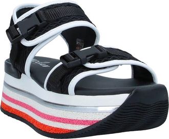 Hogan H222 Platform & Mesh Sandal
