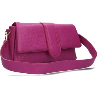 Notre-V Tassen, Dames, Paars, ONE Size, Leer, Dames Schoudertassen Puffy Jasmin