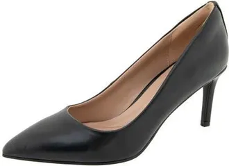 BCBGeneration Clara Pointed Toe Pump in Black Pu at Nordstrom, Size 9.5