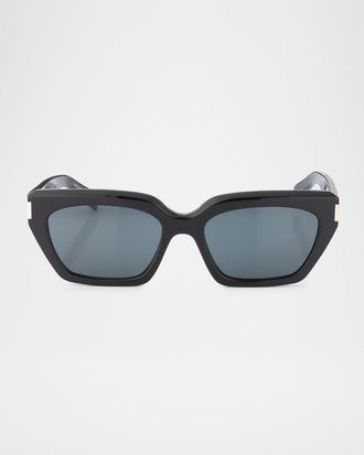 Saint Laurent SL 826 Acetate Cat-Eye Sunglasses