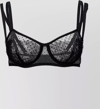 Dolce & Gabbana lace balconette bra