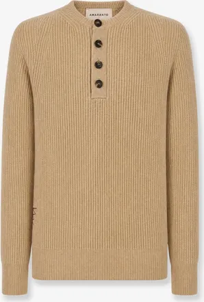 Amaranto Maglia in lana e cashmere - AMARANTO - gender_Man