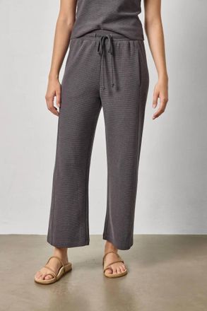 Lilla P Side Panel Pant In Grey