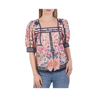 Farm Rio Mujer, Blusas y Camisas, Multicolor, Talla: S