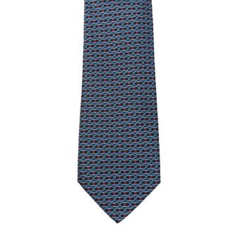 Ferragamo Gancini Necktie - Blue