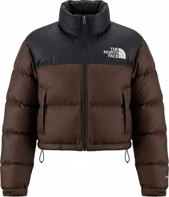 The North Face Nuptse Short Jacket Marrone