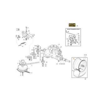 OEM Llanta Rueda Trasera 6x10 Dg Original Stiga - 182001504/0