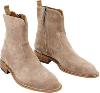 John Varvatos Regent Western Boot in Grey Sky at Nordstrom, Size 10.5