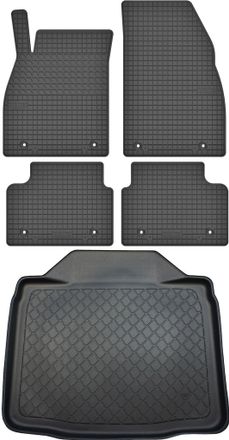 OEM Opel Insignia A Sed&aacute;n Liftback De 2014 A Mayo De 2017. Juego: Alfombrillas De Goma Para Coche + Alfombrilla Para Maletero