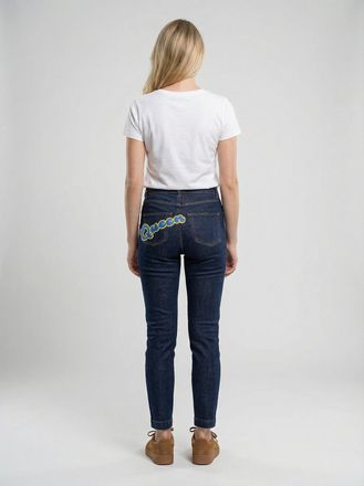 Dolce & Gabbana Cotton-Blend Skinny Jeans - Navy