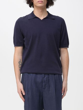 Brunello Cucinelli Polo in maglia di cotone Brunello Cucinelli