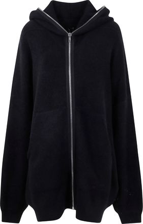 Rick Owens Gimp Relaxed Fit Zip Hoodie