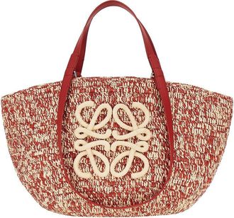 Loewe Raffia medium Eclipse basket bag Woman One Size