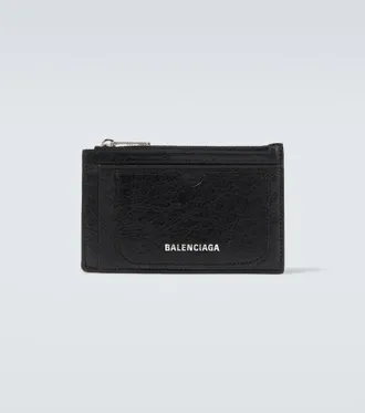 Balenciaga Leather card holder