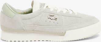 Lacoste Womens Aura Trainers in Khaki Suede - Size UK 6.5