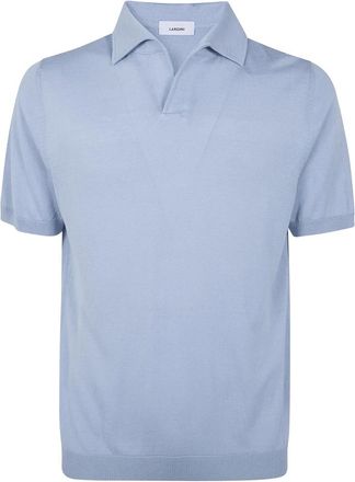 Lardini Poloshirt met korte mouwen - Heren - Polos - Blauw - M - Tops
