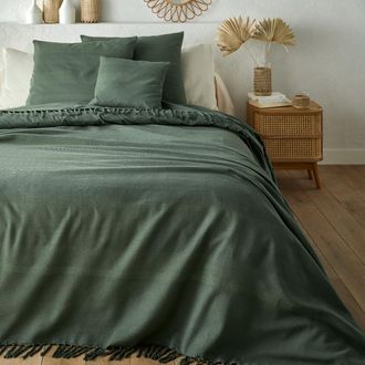 La Redoute Interieurs Katoenen beddensprei met franjes, Nedo