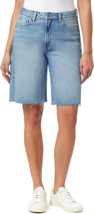 Kensie Relaxed Fit Raw Hem Denim Shorts in Portland at Nordstrom Rack, Size 0