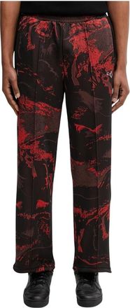 Puma T7 Track Pants - Heren - Trainingsbroeken - Zwart - M - Katoen - Fitness