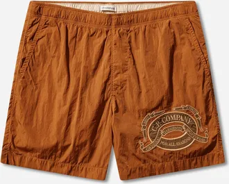 C.P. Company Men s Chrome-R Swim Shorts Desert Sun