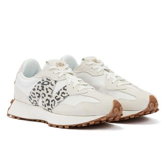 New Balance Animal Print Sea Salt WoMens White Trainers - Size UK 4