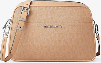 Michael Kors Jet Set Small Signature Logo Camera Crossbody Bag