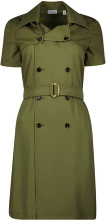 Burberry Abito stile trench - Verde
