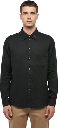 Diesel Black Regular Solid Shirt