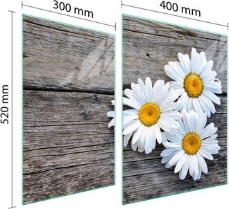 OEM Placa Protectora De Vidrio Para Estufa 70x52 Daisy