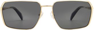 Chopard Polarized Brown Rectangular Mens Sunglasses SCHG90 300P 60