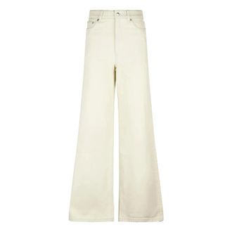 A.P.C. Wide Jeans, female, Beige, Size: W27 Jean Clyde Trousers