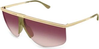 Chlo&eacute; Pilotenzonnebril - Dames - Accessoires - Geel - Maat: 65 MM Nylon