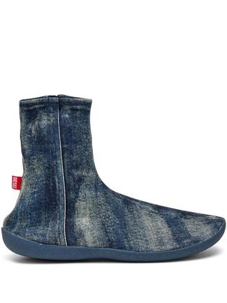 Diesel D-Shock BT sneakers - men - Rubber/Cotton/Cotton - 42 - Blue