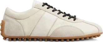 Tod's Klassieke Vetersneakers - Dames - Sneakers - Beige - 40 EU - Schoenen