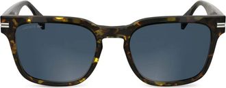 Lacoste Occhiali da sole con stampa - Marrone