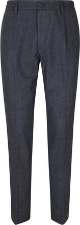 Cruna Mitte Pantalon - Heren - Broeken - Blauw - Maat: 2XL Zijde
