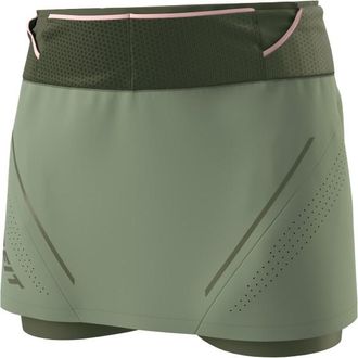 Dynafit Ultra 2/1 Skirt Laufjupe f&uuml;r Damen | oliv/gr&uuml;n