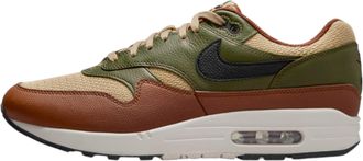 Nike Nike Air Max 1 Premium The Bay Mens Shoes (FJ4451-100, White/University Red), Neutral Olive/Cargo Khaki/Cacao Wow/Black, 8.5 UK