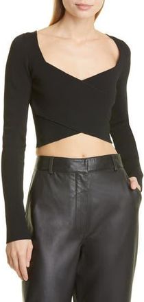 Gauge81 Arges Cross Front Top in Black at Nordstrom Rack, Size X-Small
