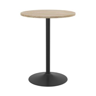Netfurniture Camden Black Bar Table 96cm Ash