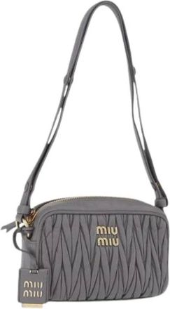 Miu Miu Borsa a spalla Pre-owned - - Pre-owned - Donna - Grigio - ONE SIZE