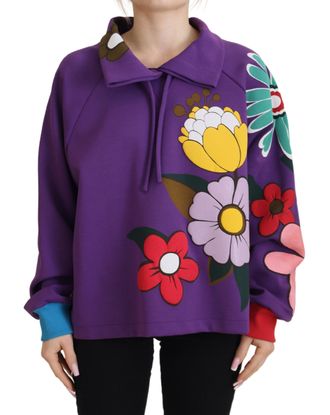 Dolce & Gabbana Bloemenprint Sweatshirt Tsh83259