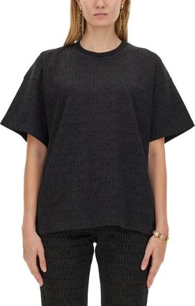 Moschino T-Shirt With Logo-Donna