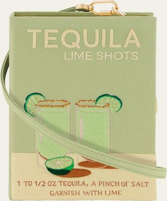 Olympia Le-Tan Tequila Lime Shots Book Clutch Bag