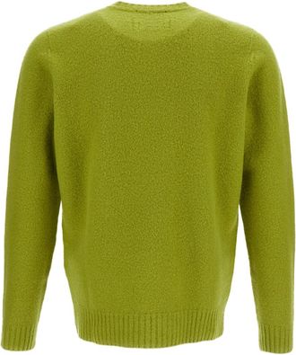 Drumohr Jersey-Knit Wool Crewneck Sweater with Raglan Sleeves